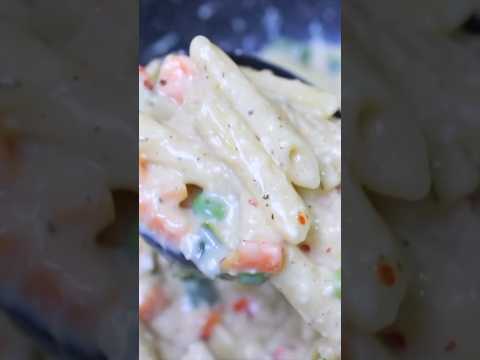 BEST WHITE SAUCE PASTA RECIPE 🍝 EASY PASTA RECIPE #shorts #pasta #pastarecipe #food Sritamas Kitchen