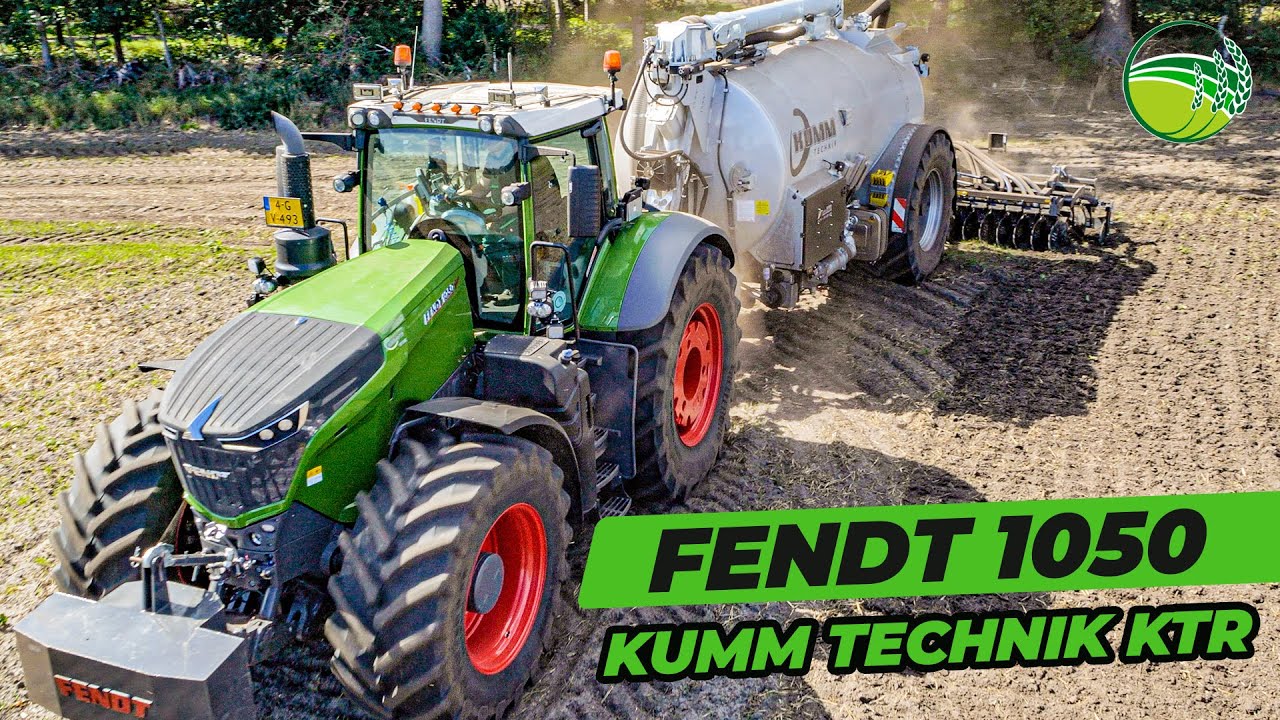 FENDT 1050 Vario & KUMM Technik KTR Güllefass | Gülletechnik vom Feinsten