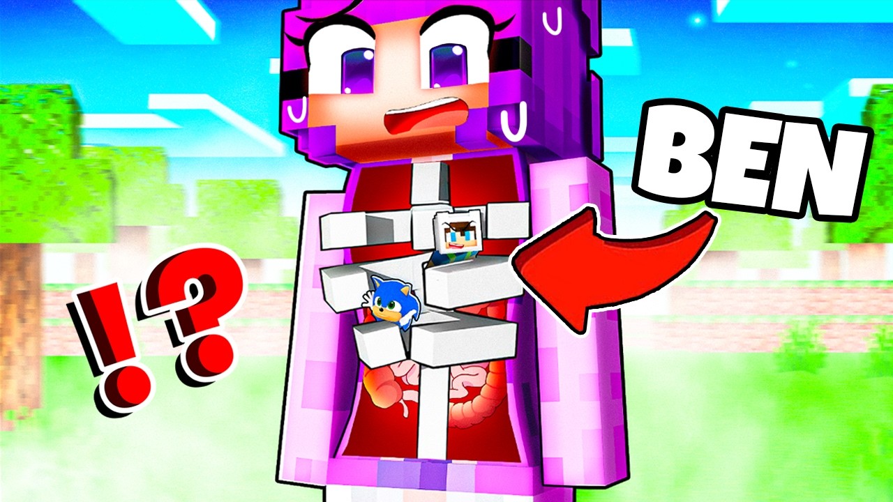 KIZ HAYRANIM ECE'NİN İÇİNE GİRDİK 😱 Minecraft