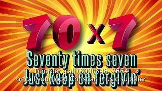Seventy Times Seven (70 x 7) (Lyric Video) | Here for the Gold [Ktunez Praise] chords