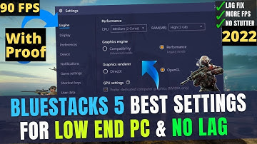 BGMI on Bluestacks 5 Ultimate Lag Fix Guide | Boost  90 Fps | BlueStacks Emulator Lag Fix Low-end PC