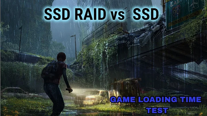 SSD Raid vs Single SSD - Game loading time test , 2019