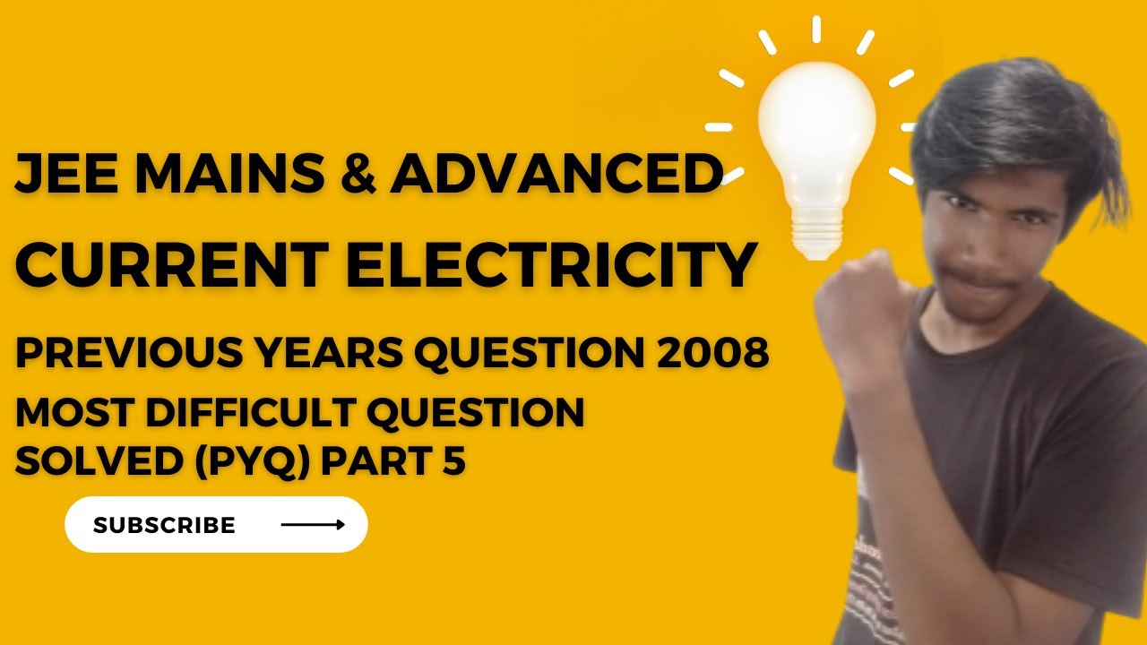 JEE Mains Current Electricity Resistance Of Circuit Physics PYQ Previous Year Question