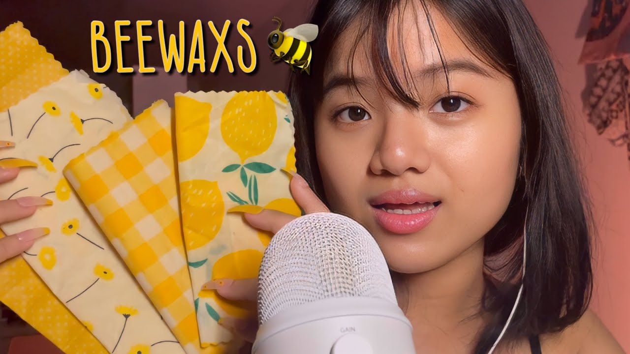 ASMR Beeswax Tapping & Scratching 🐝✨