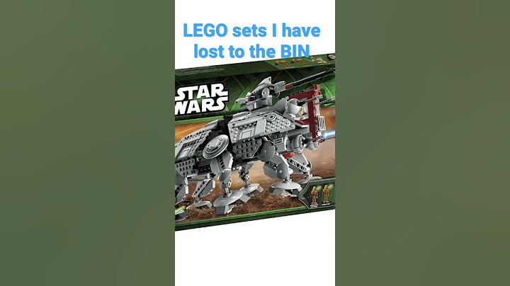 LEGO sets I lost to the bin