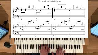 Orgelspiel im Gottesdienst - Choraltoccata mit c.f. im Bass - "Wie schön leuchtet der Morgenstern"
