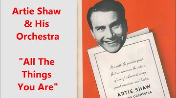 "All The Things You Are" Helen Forrest sings, Artie Shaw & His Orchestra (1939) Jerome Kern