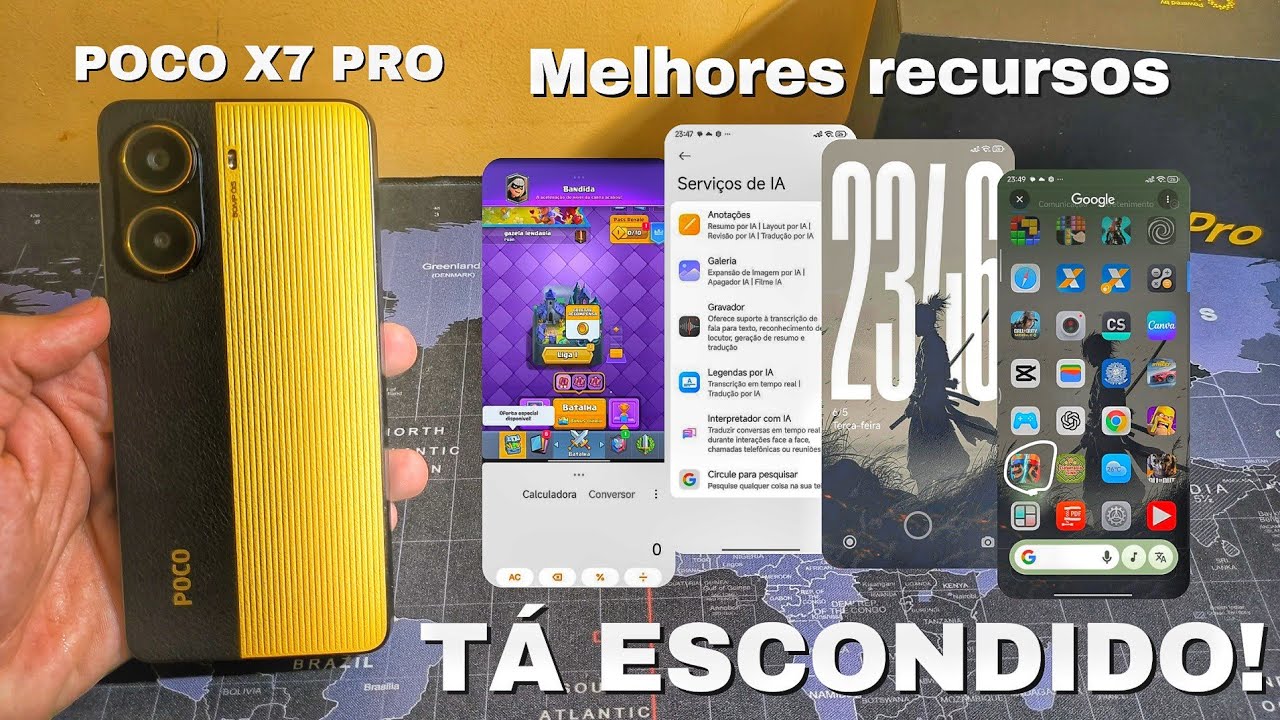 VOCÊ PRECISA ATIVAR ISSO NO SEU POCO X7 PRO SE NÃO QUISER SER UM MANÉ! (melhores dicas pra x7 pro)
