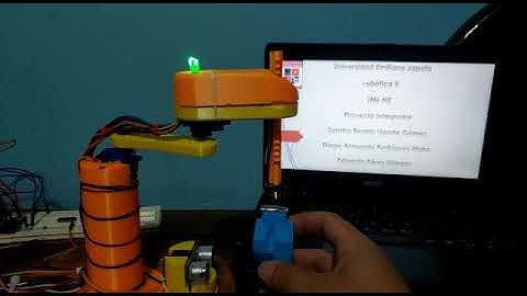 Robot scara con impresión 3D en arduino #Scara #Arduino #Robotica