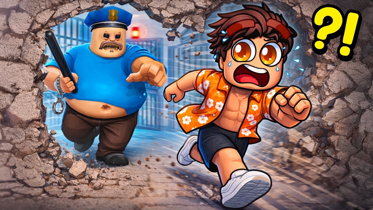 JE DOIS M’ÉCHAPPER DE LA NOUVELLE PRISON DE BARRY SUR ROBLOX