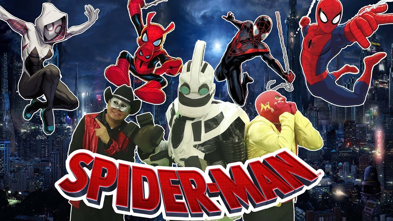 Maskarin en Spiderman un Nuevo Universo / Manito y Maskarin - YouTube