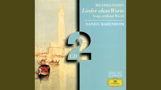Mendelssohn: Lieder ohne Worte V, Op. 62: V. Andante, MWV U151 "Venetian Gondola Song"
