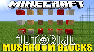 How To Get Mushroom Blocks! - Minecraft (NO MODS)