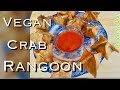 Whole Food Plant Based Vegan Crab Rangoon! Soy-Free🌱🥠✨