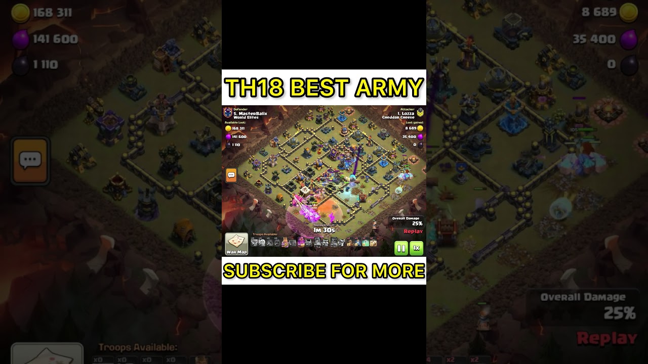 TH18 SUPER YETI Attack Clash of Clans | Best TH18 Attack Strategy With SUPER YETI (Town Hall 18) COC