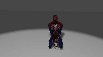 Spiderman Backflip Animation With (Blender 3.0.1)