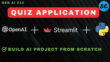Create Project with OpenAI API | Quiz Generator AI App Using Python, OpenAI API (For Beginners)