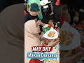 May Day dirayakan dengan Makan bersama didepan gedung DPRD
