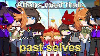 Aftons meet their past selves||FNaF||Gacha Club Afton Family