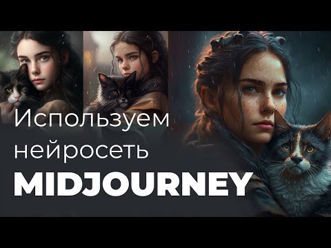 Нейросеть MIDJOURNEY | Как использовать | Инструкция за 9 минут