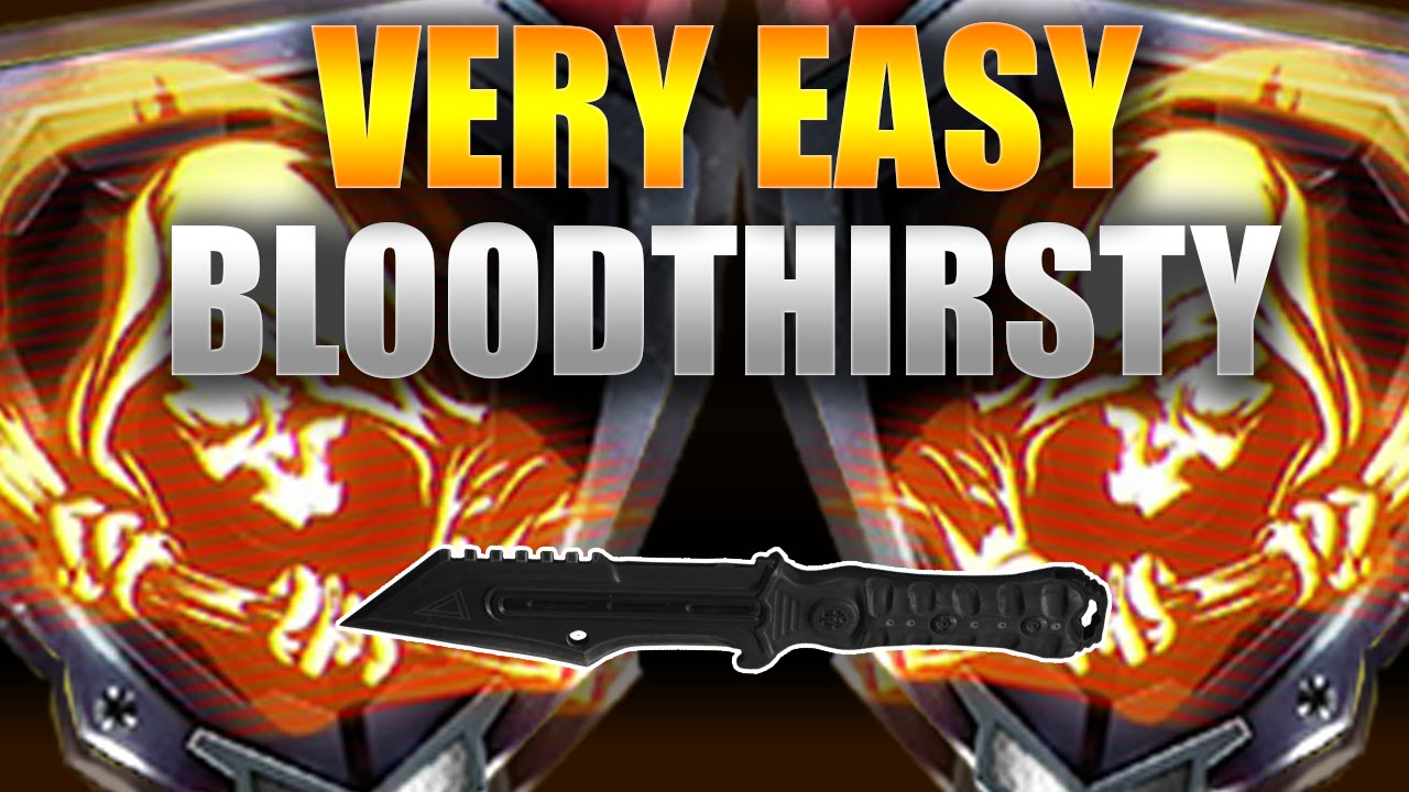 Black Ops 3 : HOW TO GET EASY BLOODTHIRSTY MEDALS