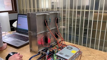 Arduino+DMX控制門［矩陣］舵機實驗 4門