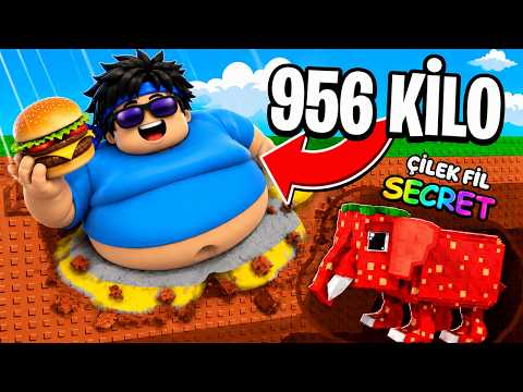 HAYVAN GİBİ KİLO ALIP EN İYİ BRAİNROTU ÇALDIM! 🍔 | Roblox