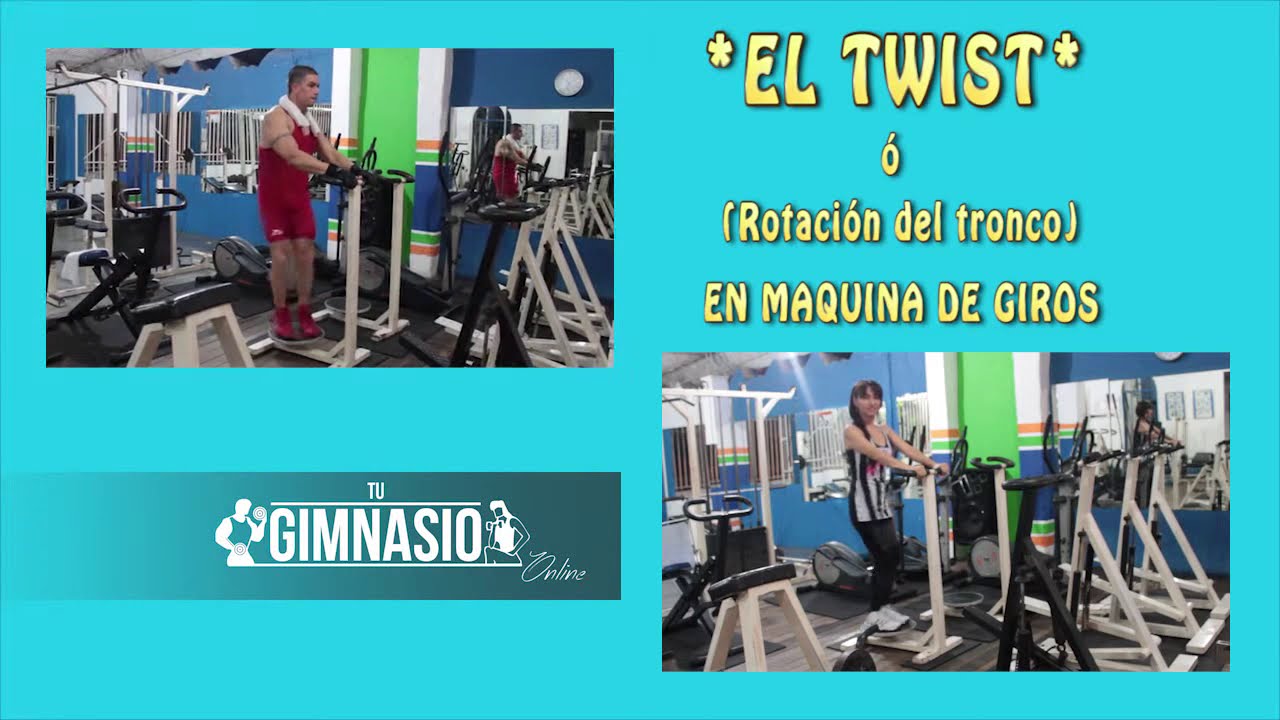 REDUCIR CINTURA-TWIST Ó ROTACION DEL TRONCO EN MAQUINA DE GIROS adultos vacuna sarampion