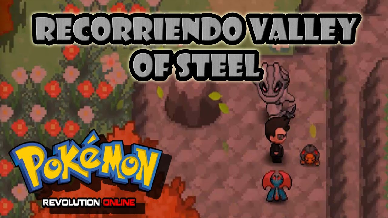 Pokémon Revolution Online: Valley of Steel / Cómo obtener un Torkoal, Pawniard y Aron