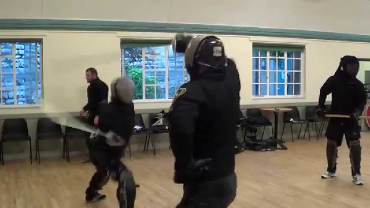 matty healy Some steel military sabre practice at Schola Gladiatoria SG1 London