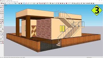 SketchUp House Tutorial for Beginners - 3