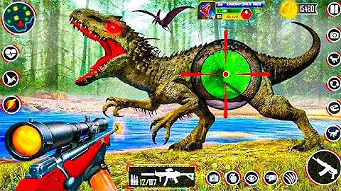 Real Dino Hunting: Zoo Hunter Part 5 Android Mobile Gameplay