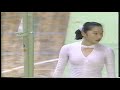 車輪1回ひねり連続　李燕（中国）段違い平行棒1991東京カップ