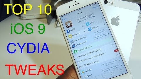Top 10 Tweaks Compatible With iOS 9.2 - 9.3.3 Jailbreak PT1