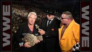Bobby Heenan debuts the NWA World Heavyweight Championship on WWE programming: Wrestling Challenge,