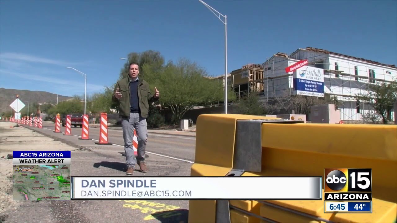 Operation Safe Roads: What's with the crooked lane lines on Pecos Road?