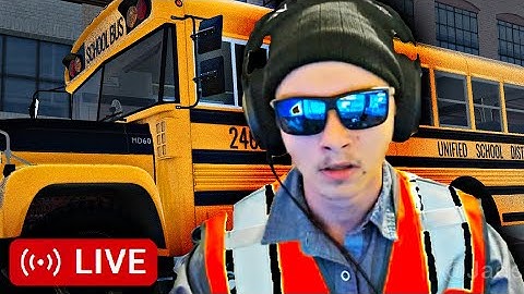 BeamNG BUS DRIVER UNLOCKED! 🔴 LIVE