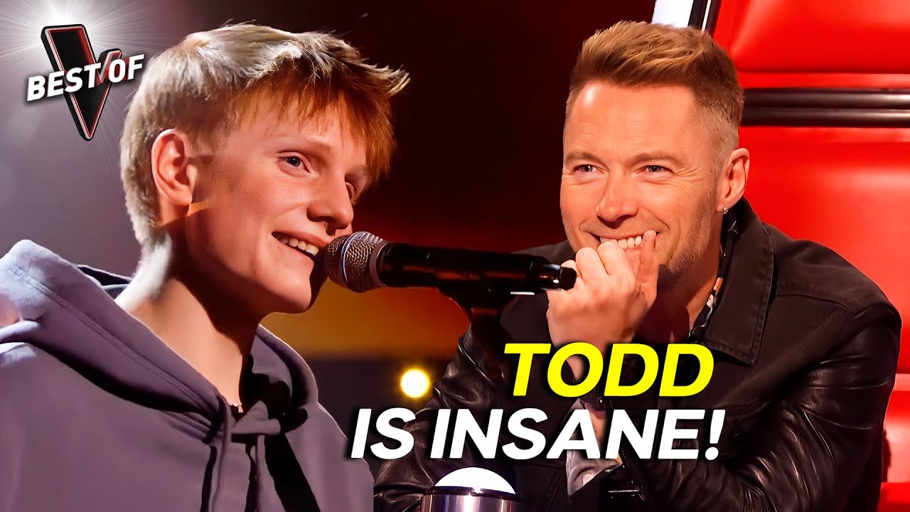 Looking Like ED SHEERAN, Todd’s Utterly Natural TALENT Mesmerizes | The Voice Kids UK
