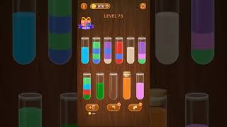 Sort Em All Water Puzzle Level 73 Solution