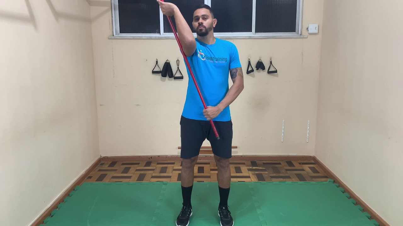 Rotação De Ombro Com Bastão - RETOEDU