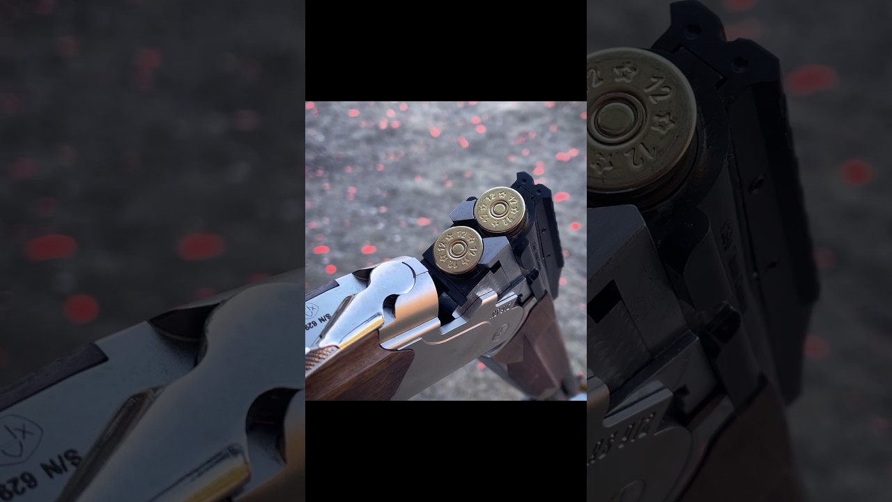 💥Reximex RS 912 короткая двустволка стрельба по тарелочкам 