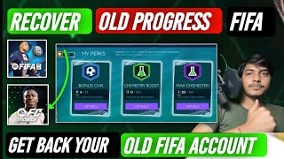 How To Recover Old FIFA Mobile Account | How To Recover Old Team And Progress in FIFA Mobile |
