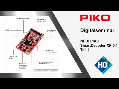 PIKO [D017] Digitalseminar PIKO SmartDecoder XP 5.1 Teil1