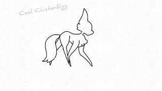 Animal/fox run cycle process