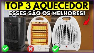 Os 3 MELHORES AQUECEDORES ELÉTRICOS de 2026! Custo Benefício que VALEM A PENA!
