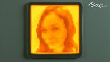 XYZprinting da Vinci 1.0 AiO - Personalized Photo Board