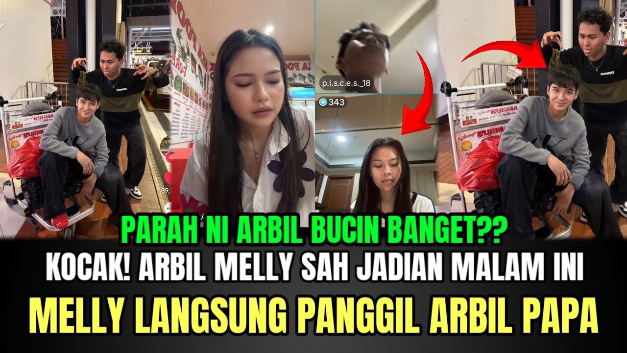 KOCAK! Arbil Melly Sah Jadian Malam Ini, Melly Langsung Panggil Arbil Papa!
