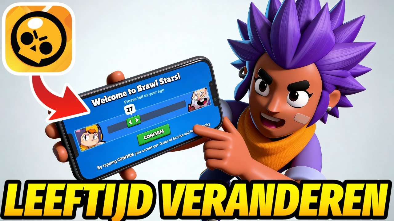 Hoe je de leeftijd in Brawl Stars kunt veranderen - Tutorial