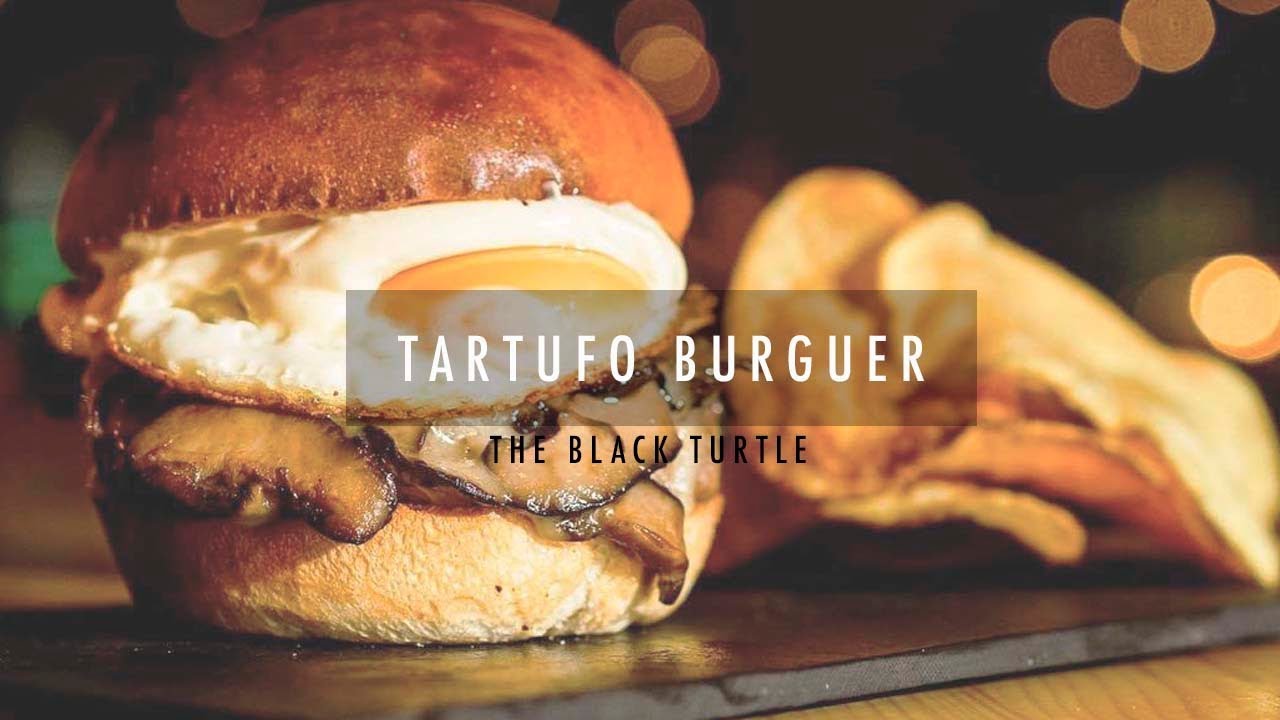 The Black Turtle Tartufo Burguer Promo YouTube