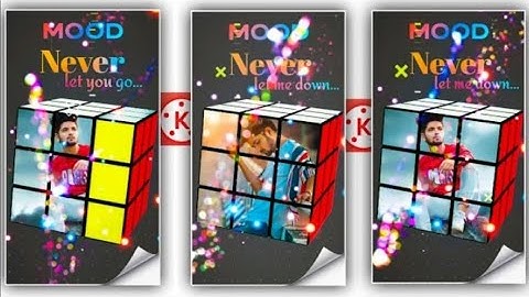 How to make New cube WhatsApp status video editing in Kinemaster 2021 | new status video editing